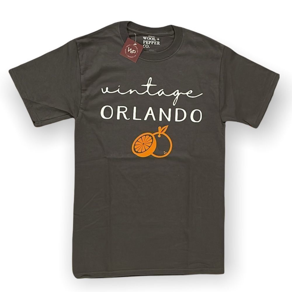 NWT Wool + Pepper Co. VINTAGE ORLANDO Unisex T-Shirt